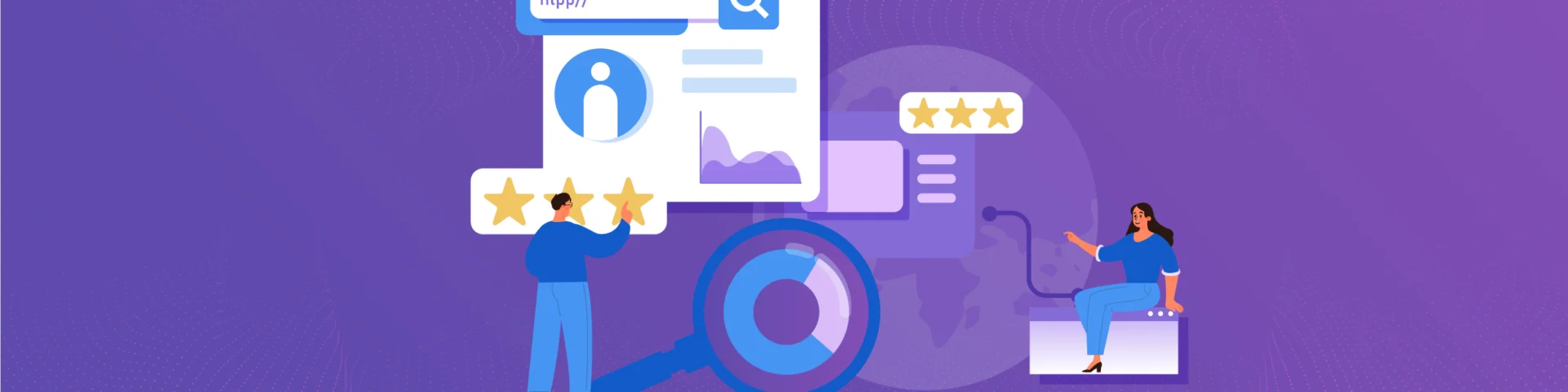 Illustration of a performance appraisal review proces