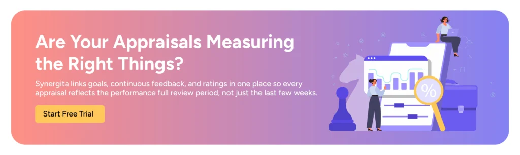 Synergita performance appraisal software — Start Free Trial Today