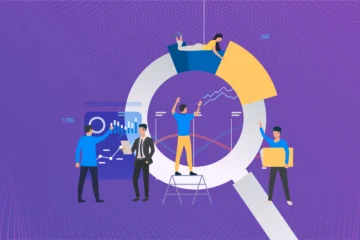 Corporate team aligning strategy and workplace culture for better business execution