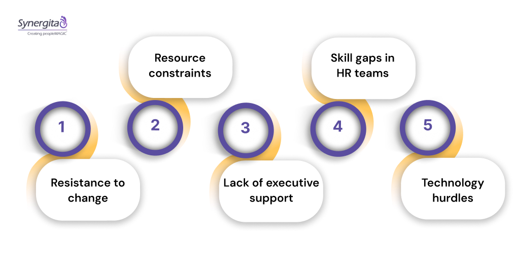 Five common HR framework challenges when implementing an HR framework
