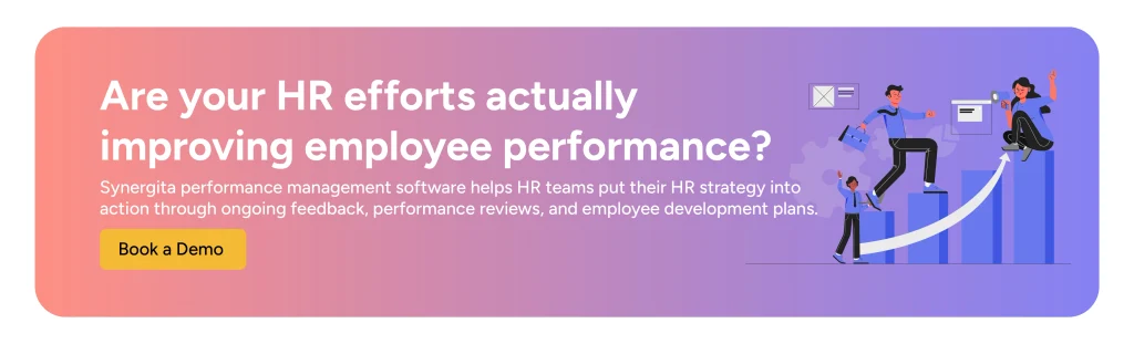 Synergita Cta banner for improving employee performance