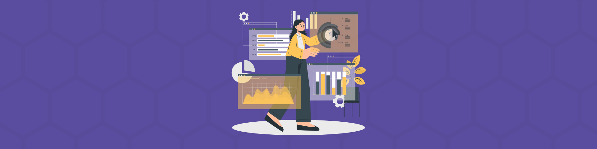 tools for visualizing management OKR progress across multiple departments
