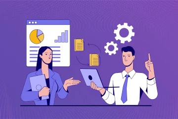 Managers discussing how to manage employee performance