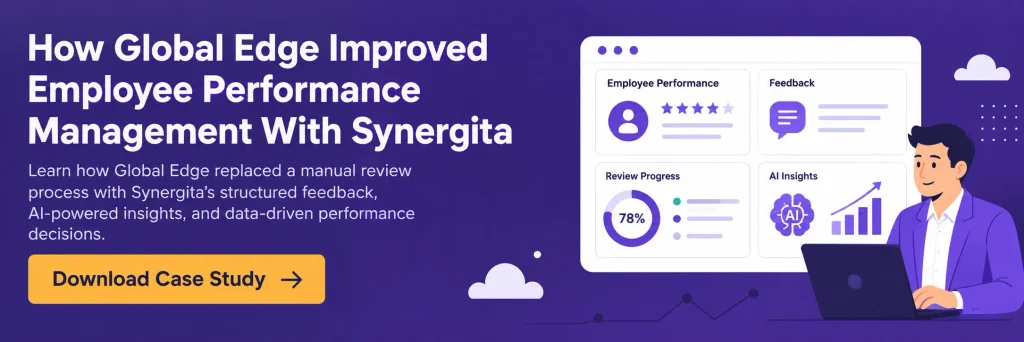 Synergita case study on employee performance management