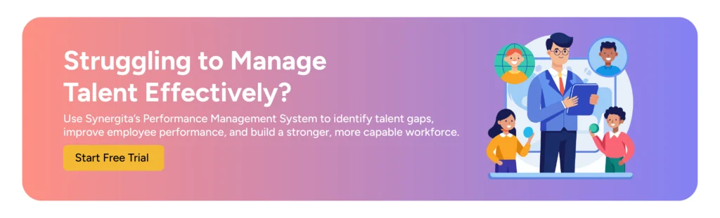 final cta banner promoting Synergita performance management software for building a stronger workforce.