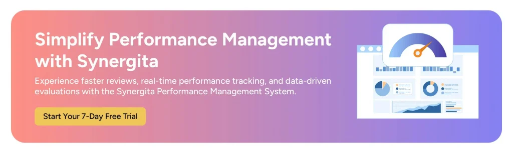 cta of try performance management with synergita