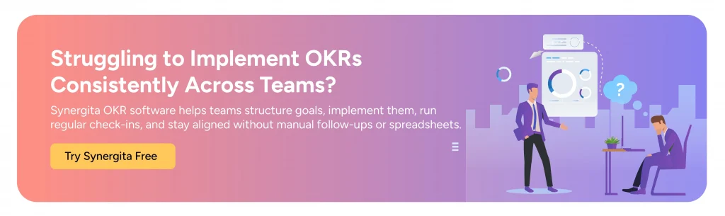 CTA image inviting readers to try Synergita free of cost with a 14 day free trial