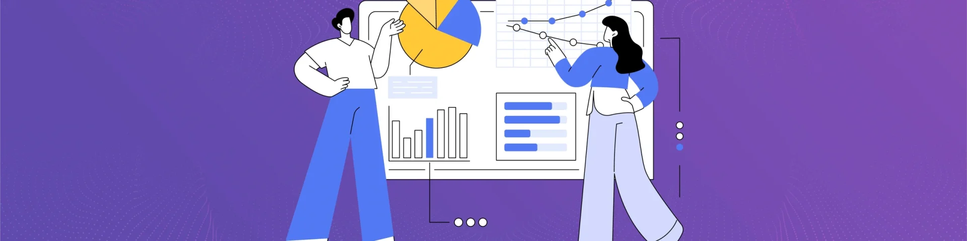 Managers deciding whether to choose annual or quarterly OKRs