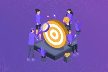 Team-discussing-OKR-management-practices-to-ensure-high-performance--scaled