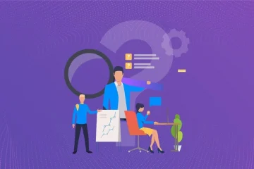 Team-discussing-solutions-to-OKR-alignment-issues.