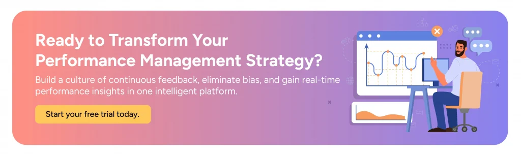 CTA image asking readers to try Synergita performance management software with a 14-day free trial 