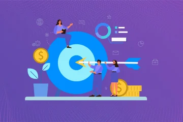 Illustration of an operations team representing OKR examples for operations teams.