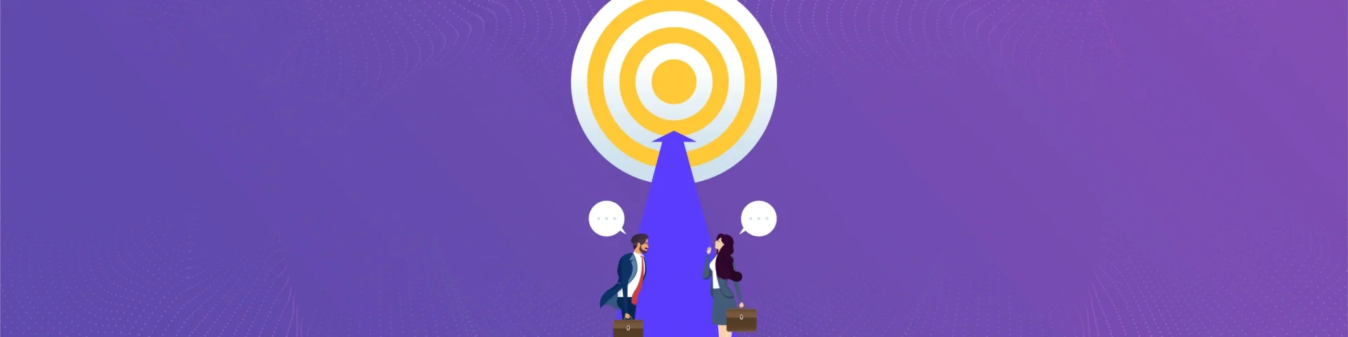 Managers discussing the difference between goals and objectives