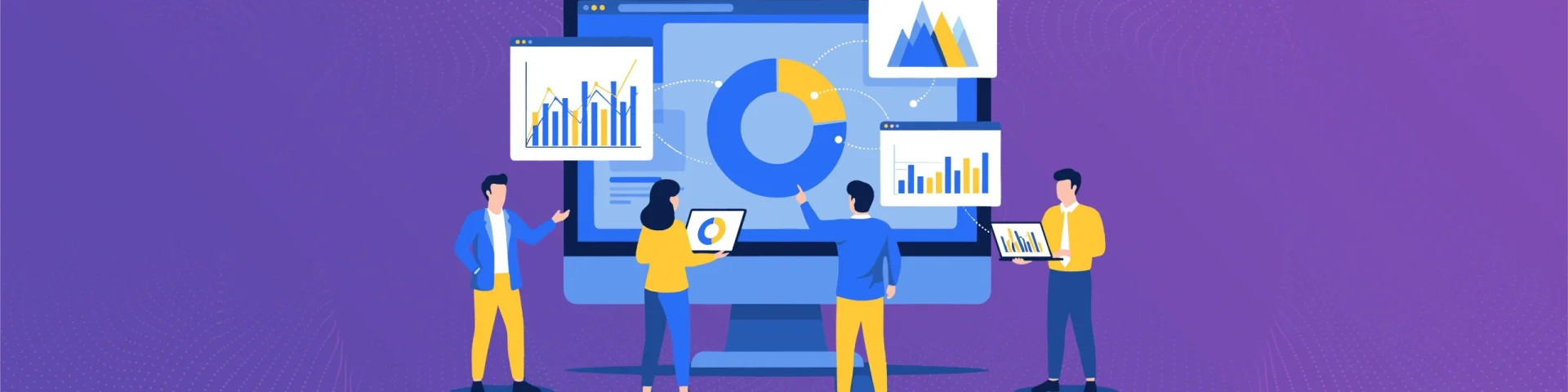 Project managers discussing OKRs to align project goals with company goals