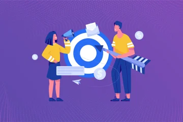 Team members are discussing short term business goals and how to achieve them