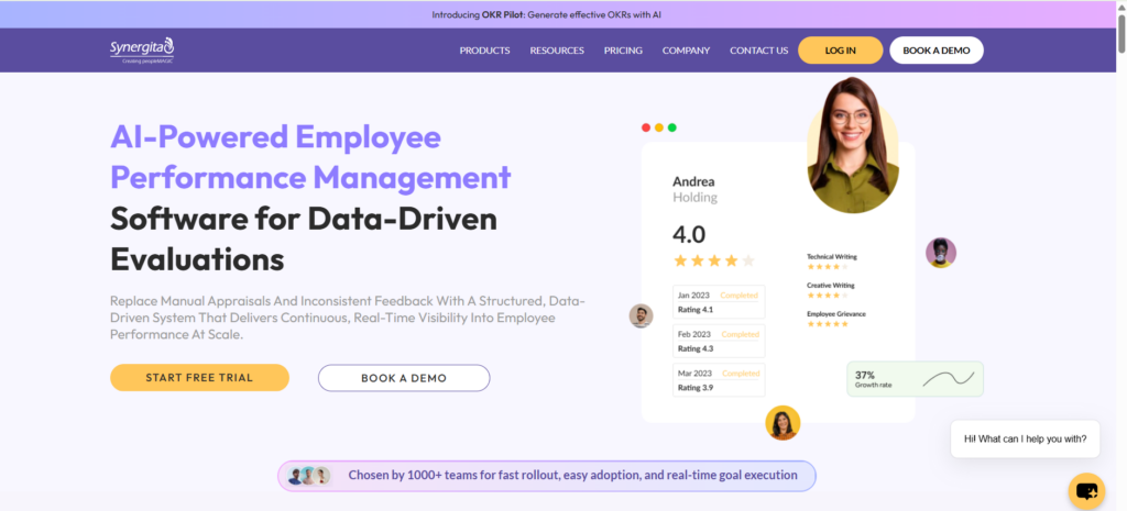 synergita pms interface