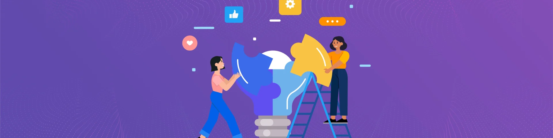 Decisions makers analyzing goals setting software