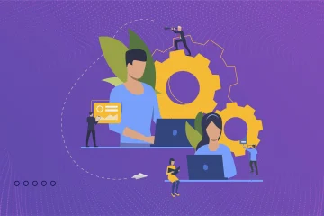 “Best OKR Software for Hybrid Teams” highlighting collaboration, goal tracking, and hybrid teamwork
