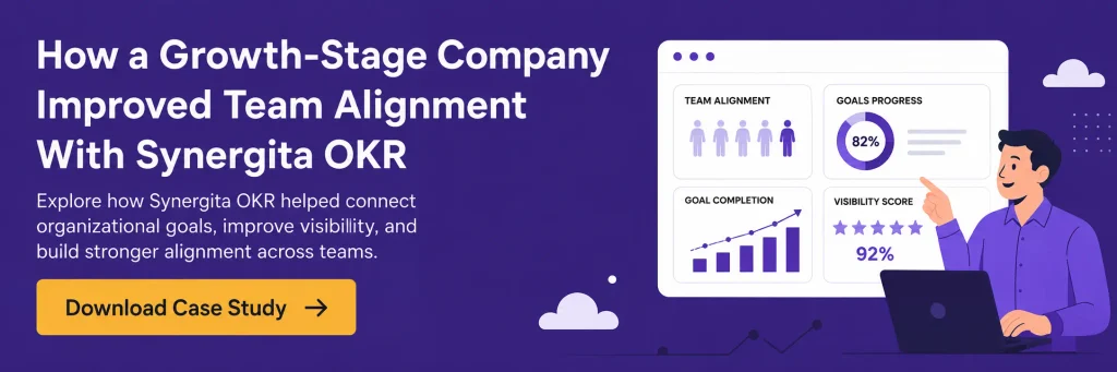 Synergita case study on OKR