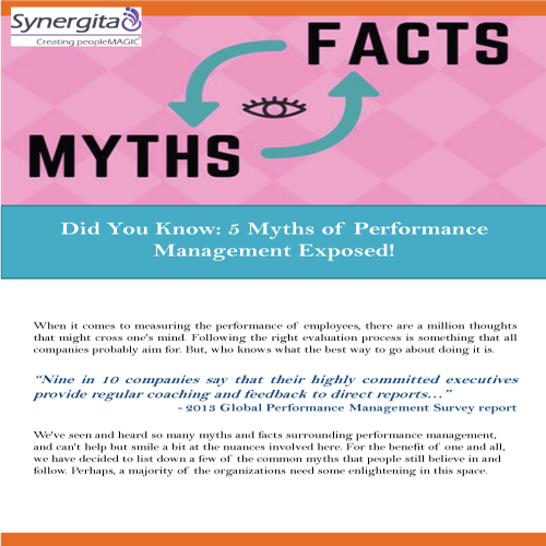 5 Myths of Performance Management Exposed! Cheetsheat