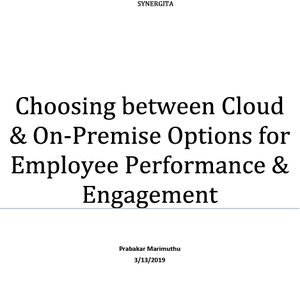 Choosing Employee Performance Management Software Whitepaper