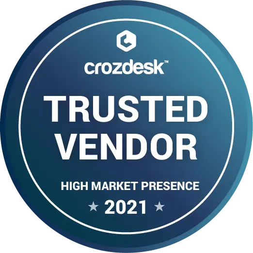 Crozdesk Trusted Vendor 2021