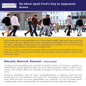 No More April Fool's day in Appraisal Arena Cheatsheet